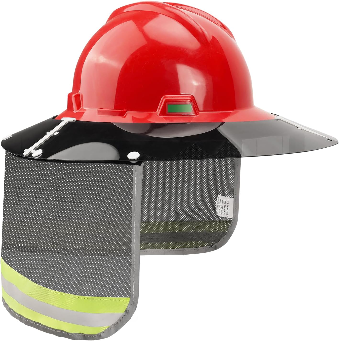 ChicRosa Premium Hard Hat Visor with Neck Shade Compatible with Standard VGard Full