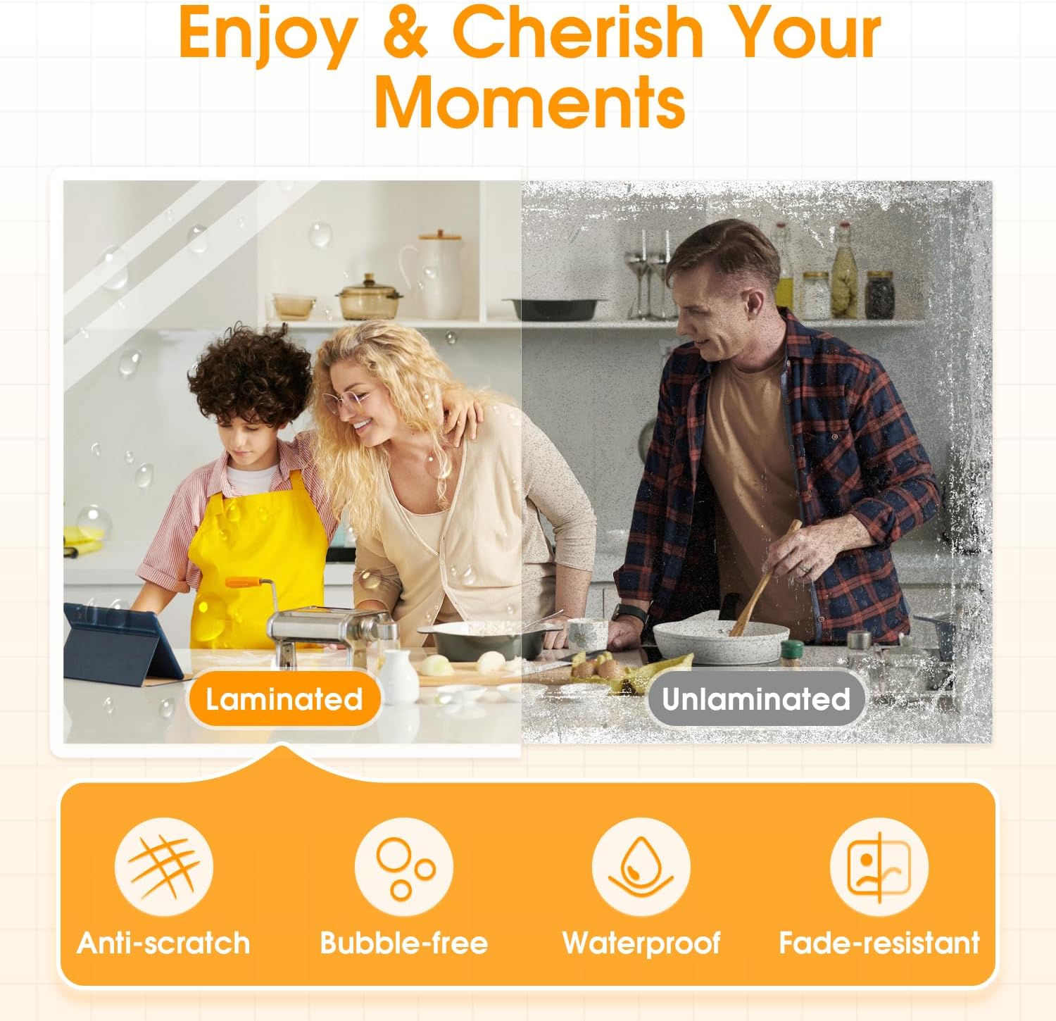 Crenova Laminator Machine with 12 Laminating Sheets, A3 Laminating Machine Hot & Cold with Trimmer Corner Rounder, Fast Warm Technology, 13-Inch Laminator for Home Office School Business (A3-12PCS)