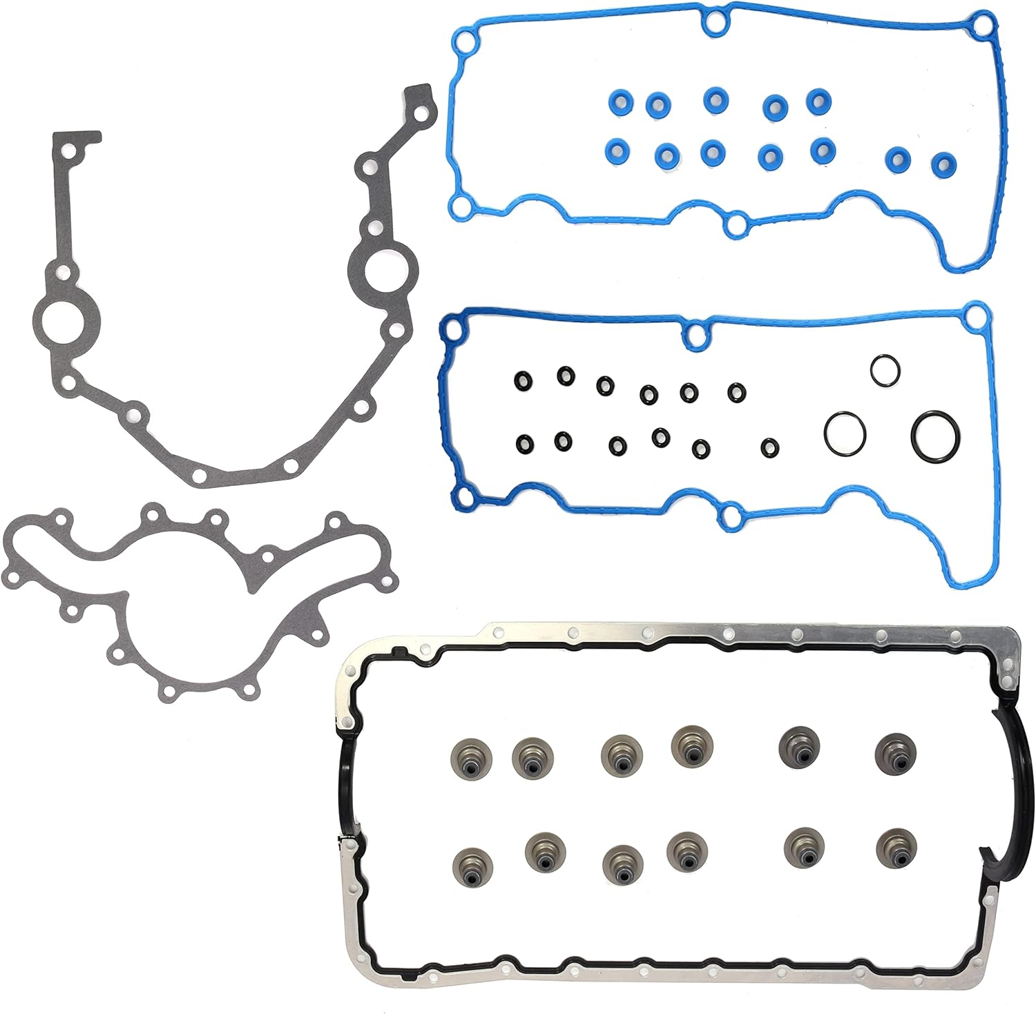 MLS Full Head Gasket Set, ‎HS9293PT-2, Fits for Ford Ranger Explorer Sport Trac, Fits for Mazda B4000, Fits for Mercury Mountaineer 2000-2003, 4.0L V6 SOHC, Cylinder Engine Gasket Kit