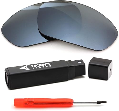 Miniatura 29 de IKON LENSES Lentes de repuesto polarizadas para gafas de sol Oakley X-Metal Juliet azul profundo espejo