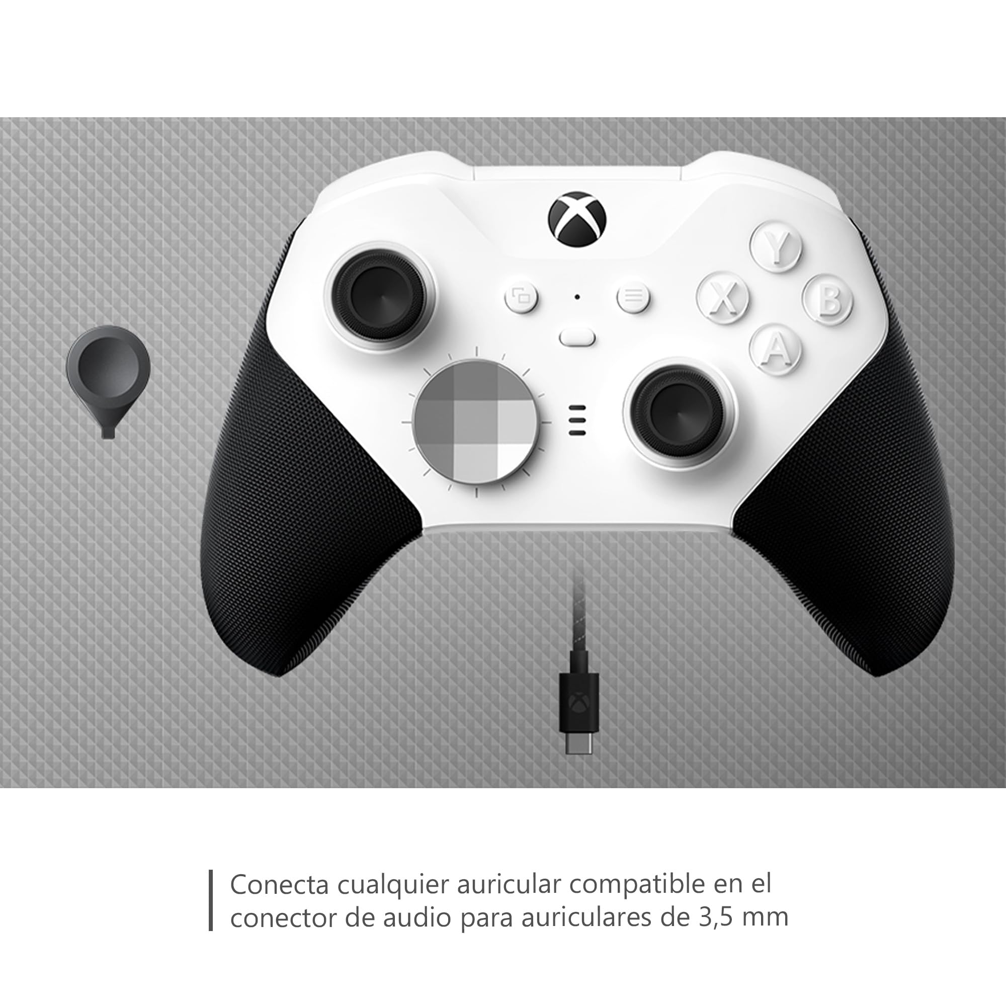 Xbox Wireless Controller Elite Series 2 White Series X|S, One, Windows 10/11, iOS y Android