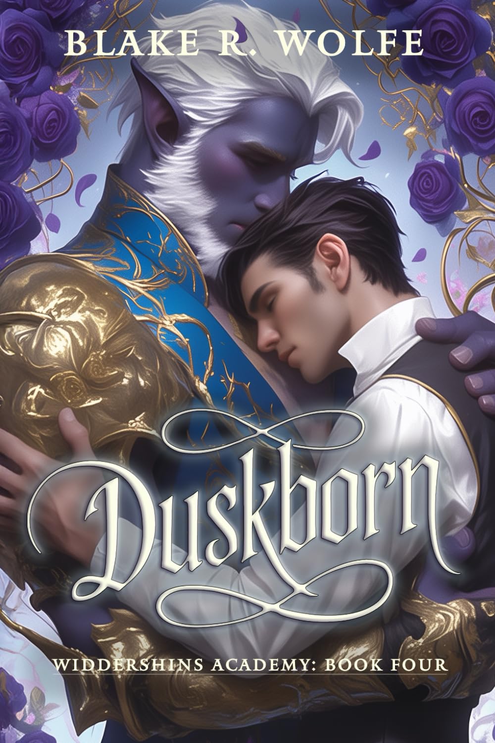 Duskborn: A Gay Elf Shifter Paranormal Academy Romance (Widdershins Academy)
