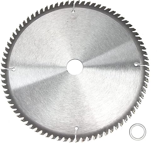 Bettomshin Hoja de sierra circular, hoja de sierra de aleación dura de 9 pulgadas y 80 dientes, disco de corte de madera, hoja de sierra de mesa con