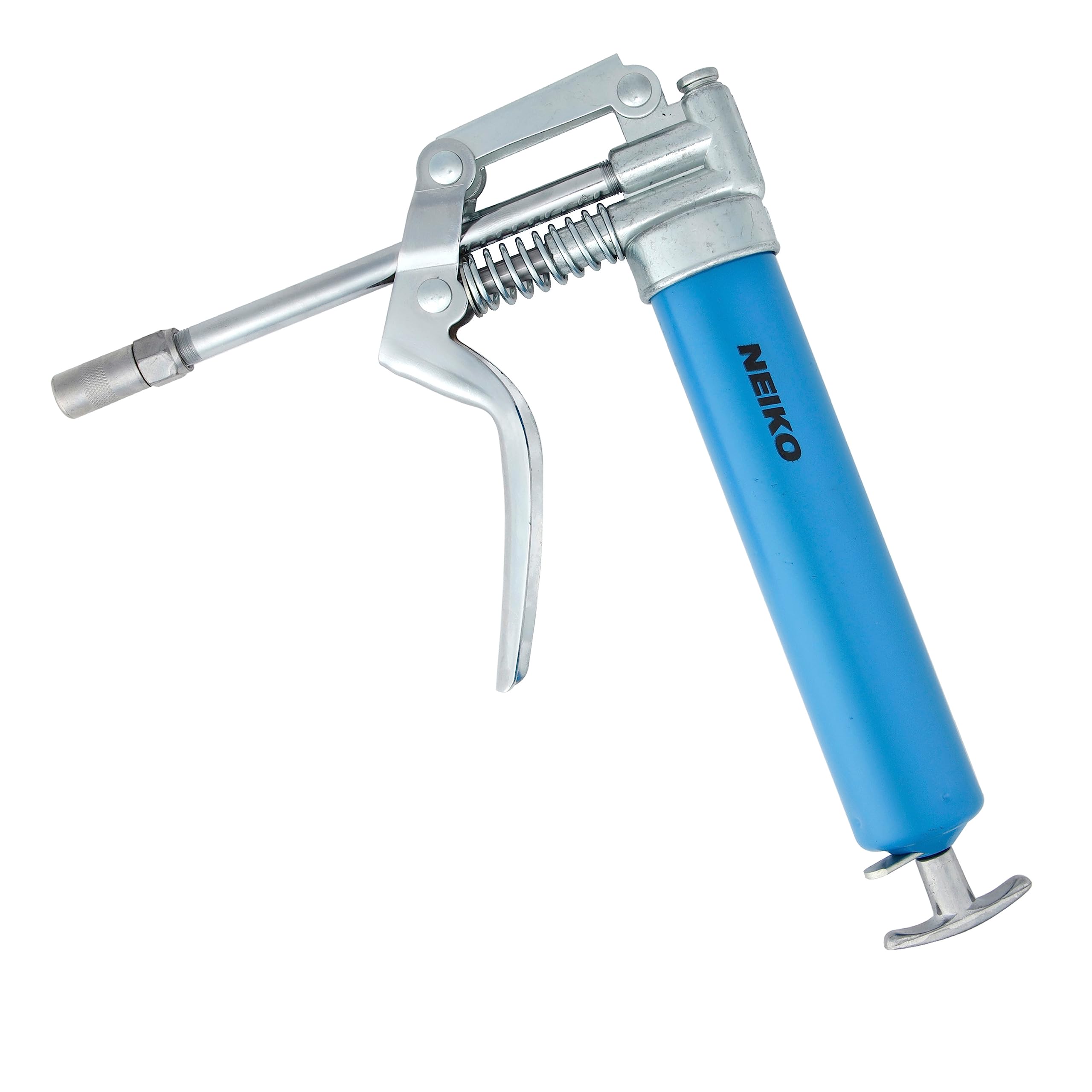 Neiko 12012A Mini Grease Gun, Heavy Duty Pistol Grip Greaser, 4500 PSI, Mini 3oz Grease Cartridges for Grease Gun, Grease Gun with Zerk Fitting, 5.75”