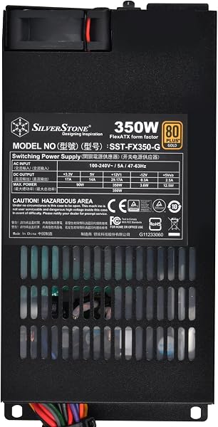 Silverstone Flex Series FX350-80Plus Power Supply - 3