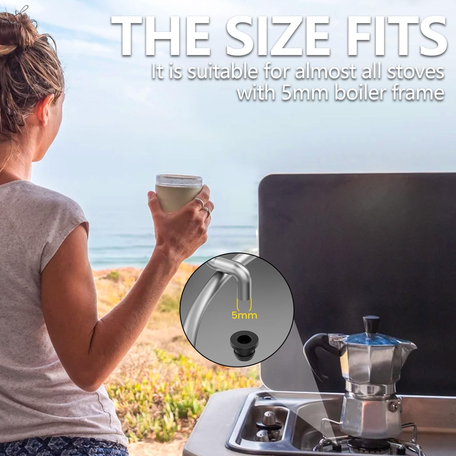 50 Gommini Portavaso Per Camper - Compatibili Con Dometic, Smev, Thetford - Foto 8