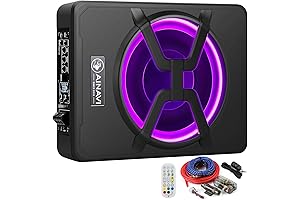 10 Inch Under Seat Amplifier Bass Subwoofer