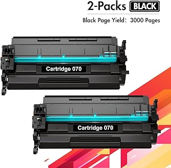 Canon トナーカートリッジ070（２個） Amazon.co.jp: 【純正品】CANON トナーカートリッジ070 CRG-070 2本