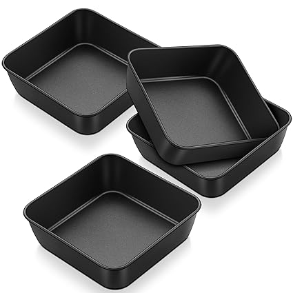 P&P CHEF Nonstick Square Baking Pan (4, 6