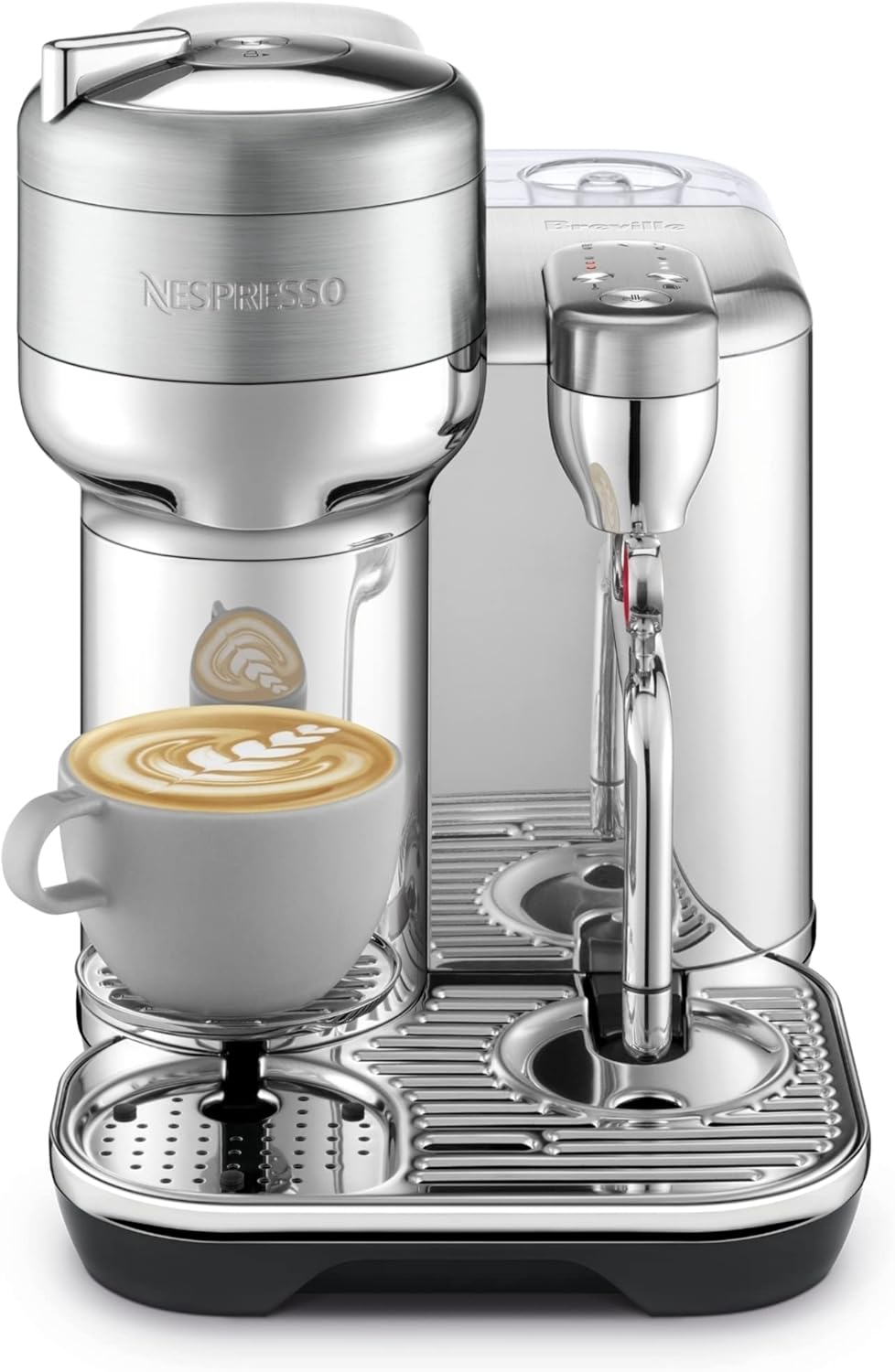 Breville Nespresso Vertuo Creatista Single Serve Coffee Maker, Espresso