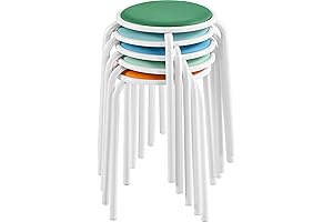 Yaheetech Padded Stool Chart for Adults