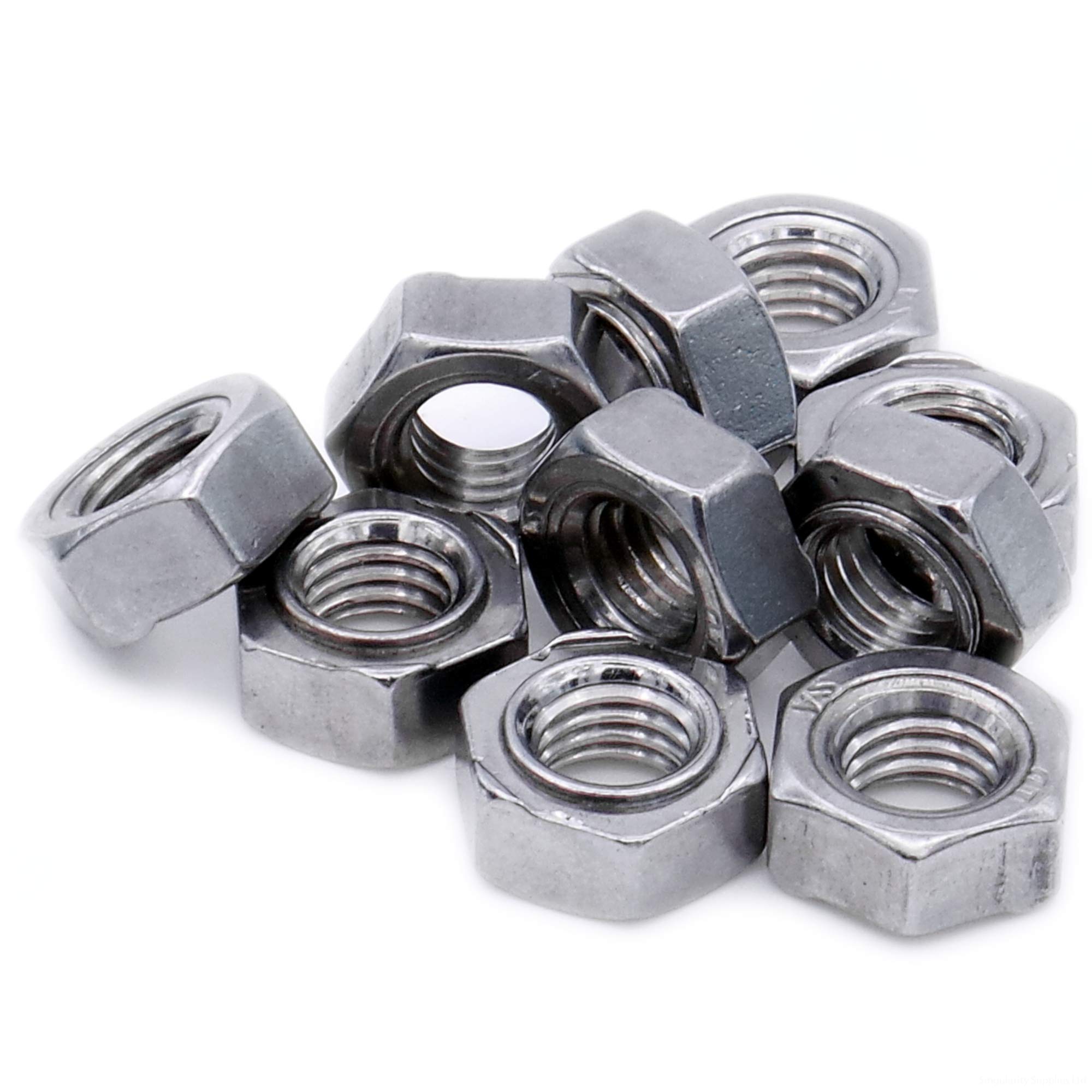 Singularity Supplies M12 (12Mm) Weld Nut (Hex) - Stainless Steel (A2) (Pack Of 10)