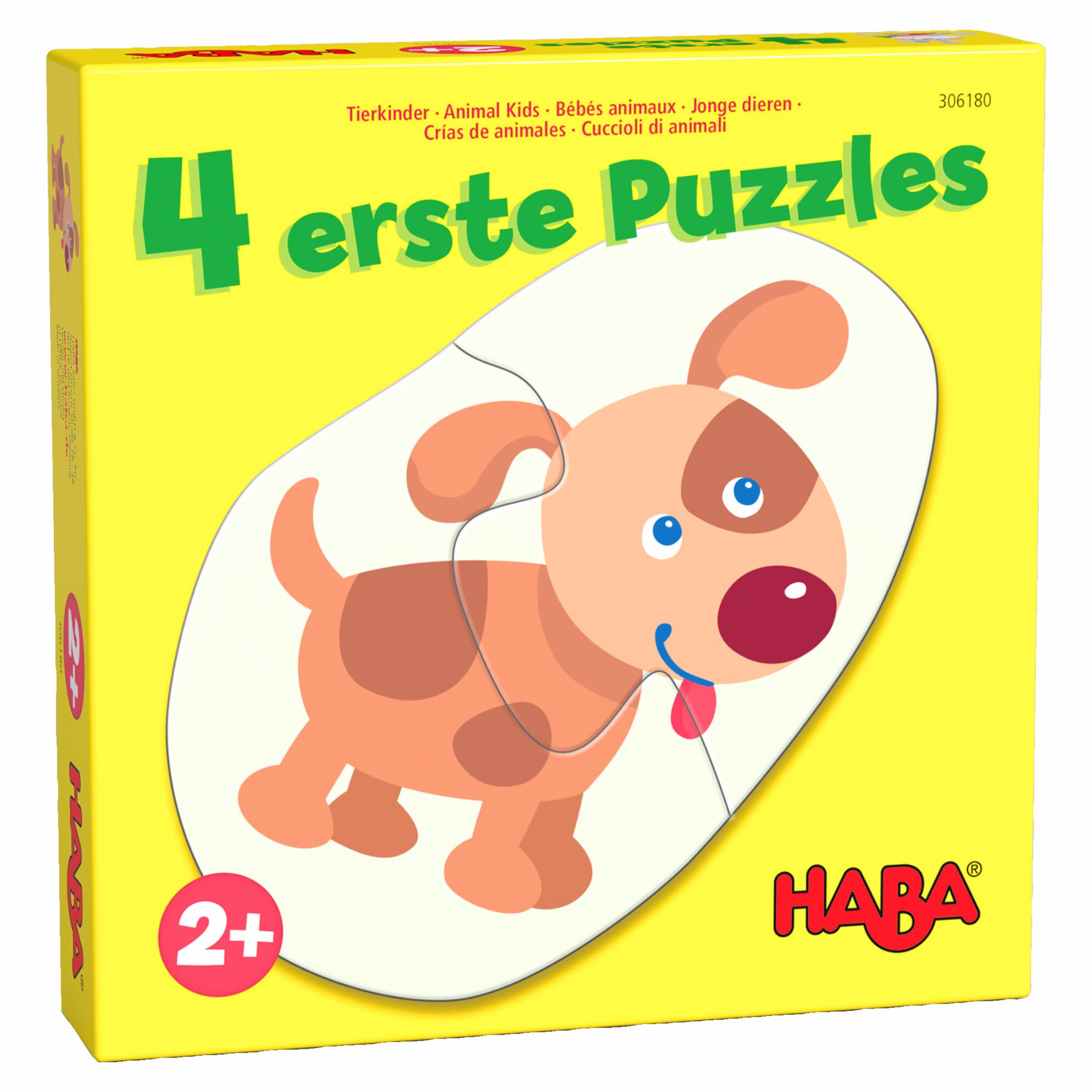 HABA 306183 Jigsaw Puzzles from 2, Multi-Coloured