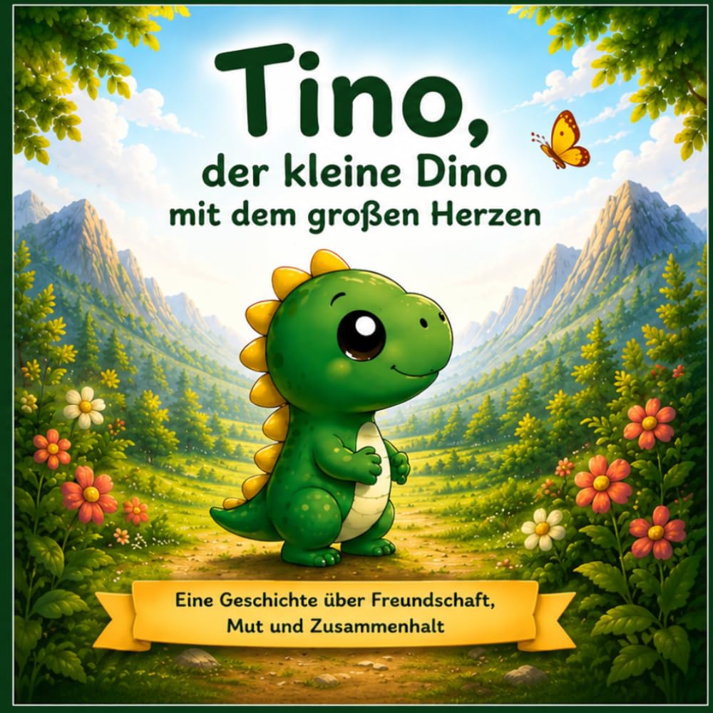 Tino, der kleine Dino mit dem großen Herzen: Fünf liebevolle Geschichten über Freundschaft, Mut und Zusammenhalt