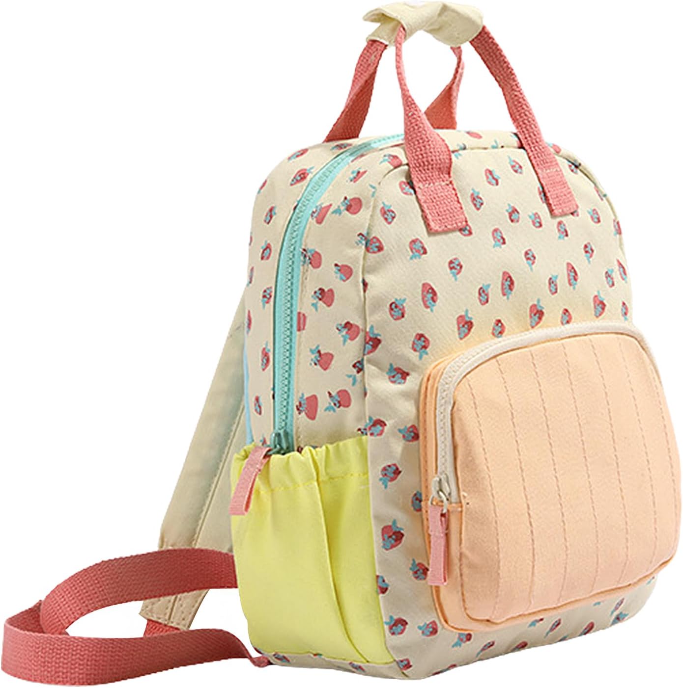 Godneei Backpacks, Children’S Backpack Girl, Children’S Backpack, Kindergarten Backpack Girl, Casual Backpack, Mini Daily Backpack Travel Bag, Strawberry Printing