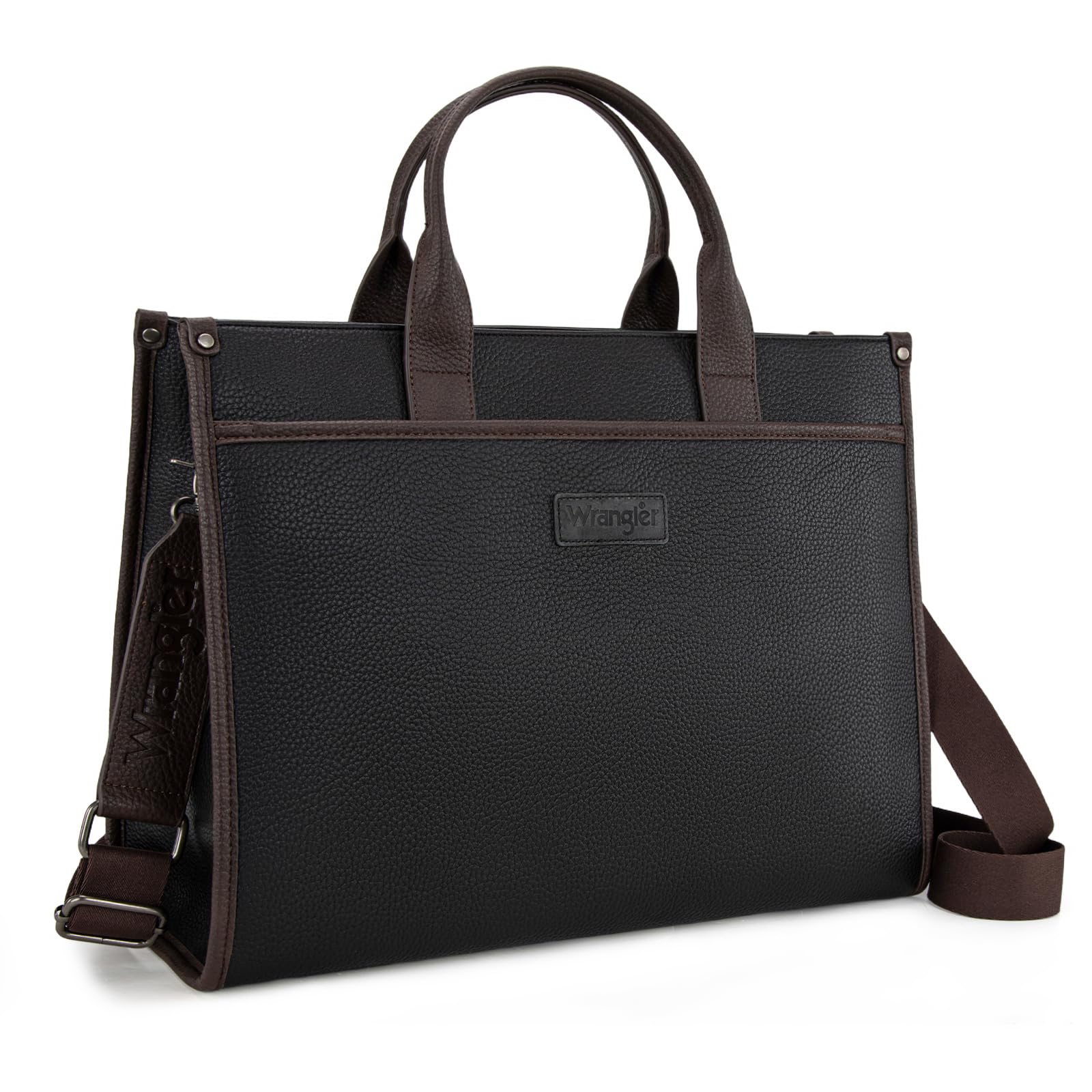 Wrangler Laptop Bag for Women 15.6 Inch Vintage Work Tote
