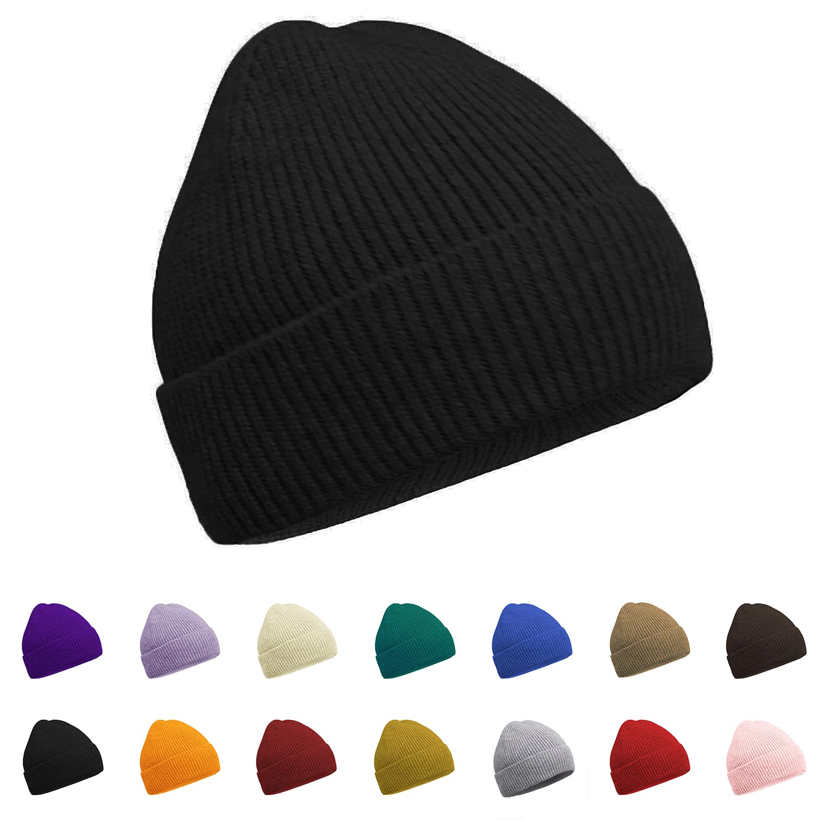 Women's Winter Cat Ear Knitted Beanie With Goggles - Warm, Cuffed Skull Hat For Skiing & Outdoor
