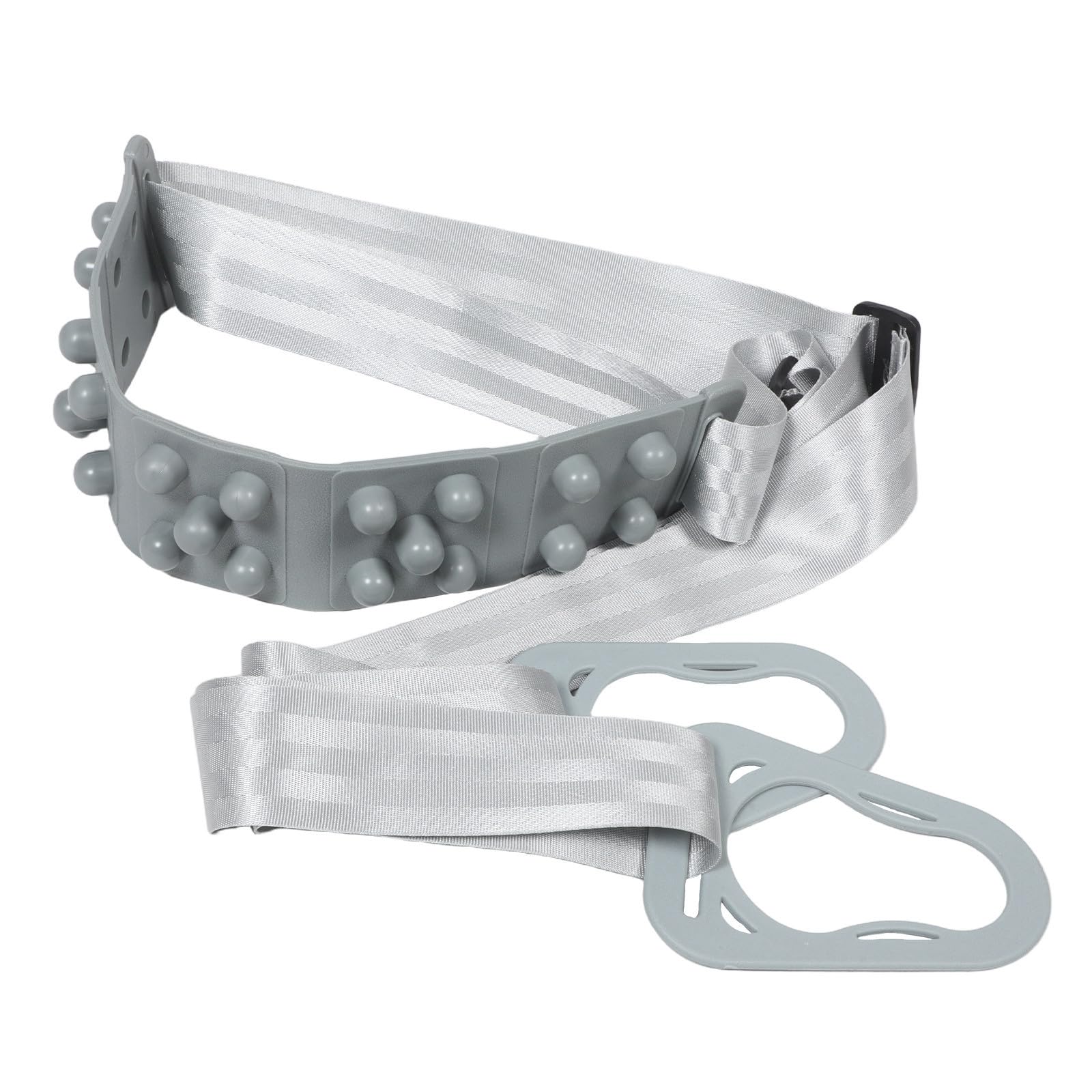 Cinturón vibratorio para cinta de correr accesorio de masajeador de cintura fitness gris 8