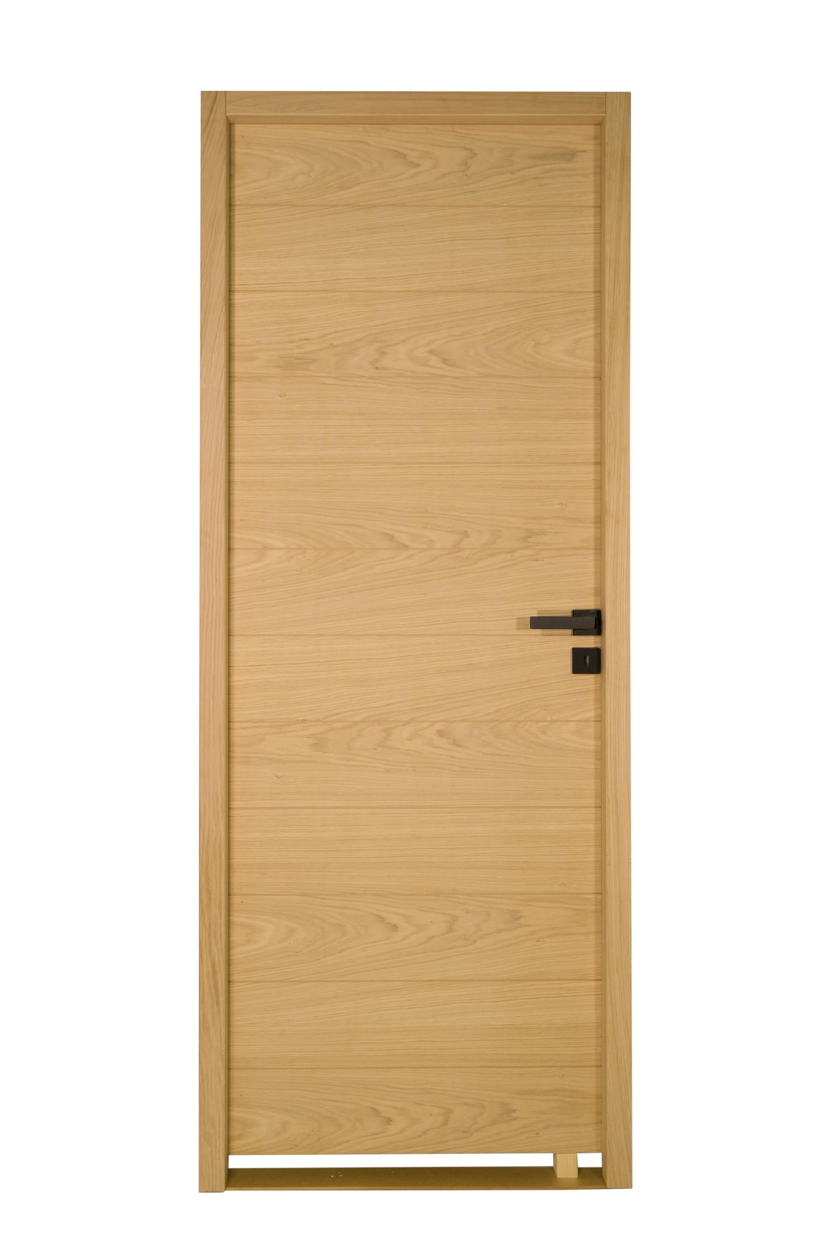Bloc Porte NOE bois chêne européen 2040 mm x 930 mm Droit en huisserie de 92