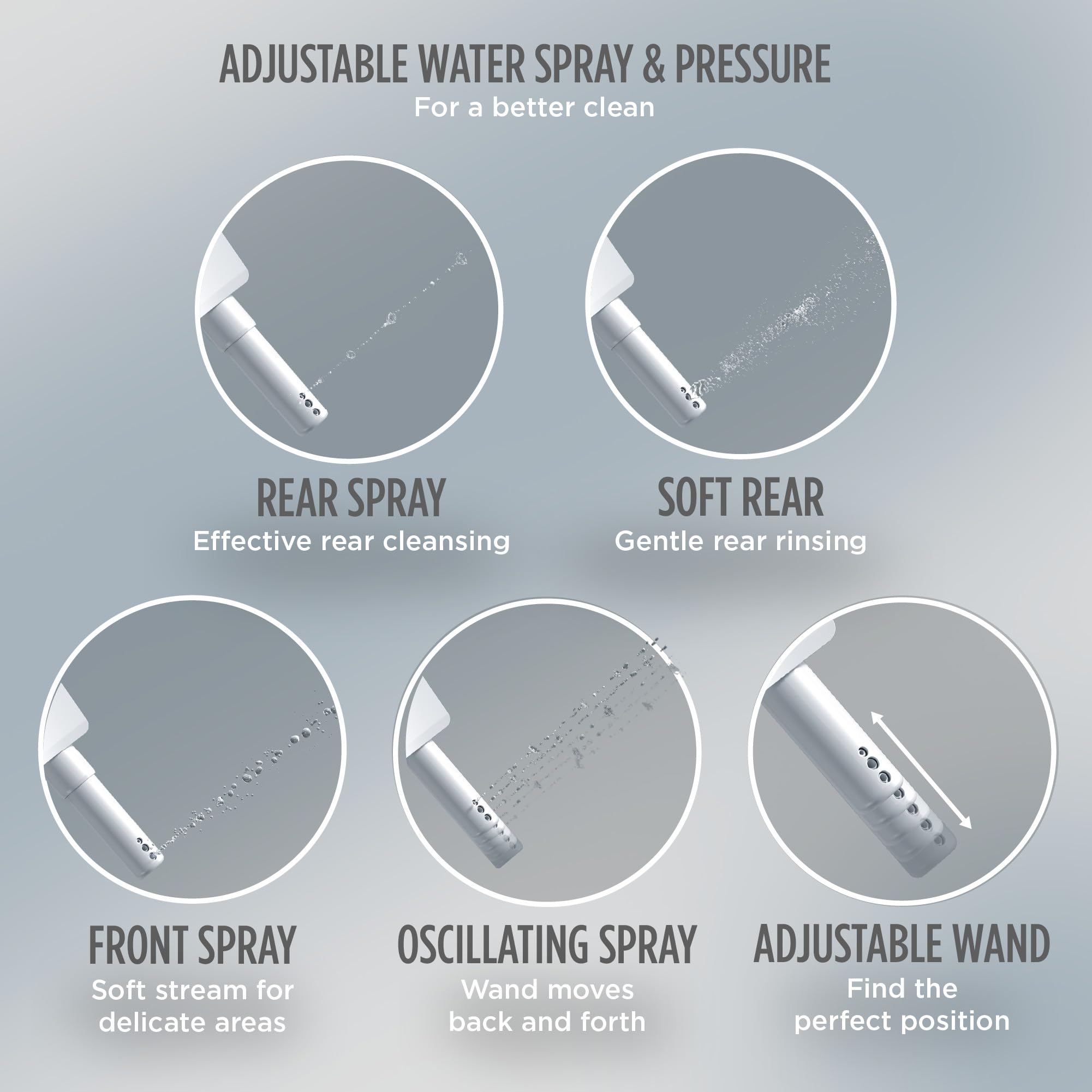 TOTO WASHLET S2 Electronic Bidet Toilet Seat with Instantaneous Water Heating PREMIST and EWATER Wand Cleaning Elongated Cotton — view 6