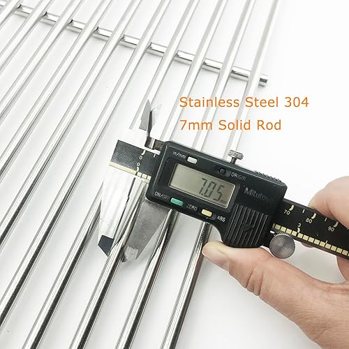 Miniatura 8 de Rejilla Sear de 9.5MM 19.5" para Weber Genesis 300 Series, E310 E320 E330 S310 S320 S330, Weber Grill Grill Rejillas de acero inoxidable Piezas de