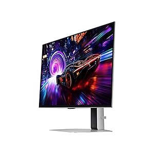 SAMSUNG 27-inch Odyssey QD-OLED G8 (G81SF), 4K, 240Hz, Gaming Monitor, 0.03ms Response Time, DisplayHDR True Black 400, AMD FreeSync Premium Pro, Ergonomic Stand, LS27FG810SNXZA, 2025