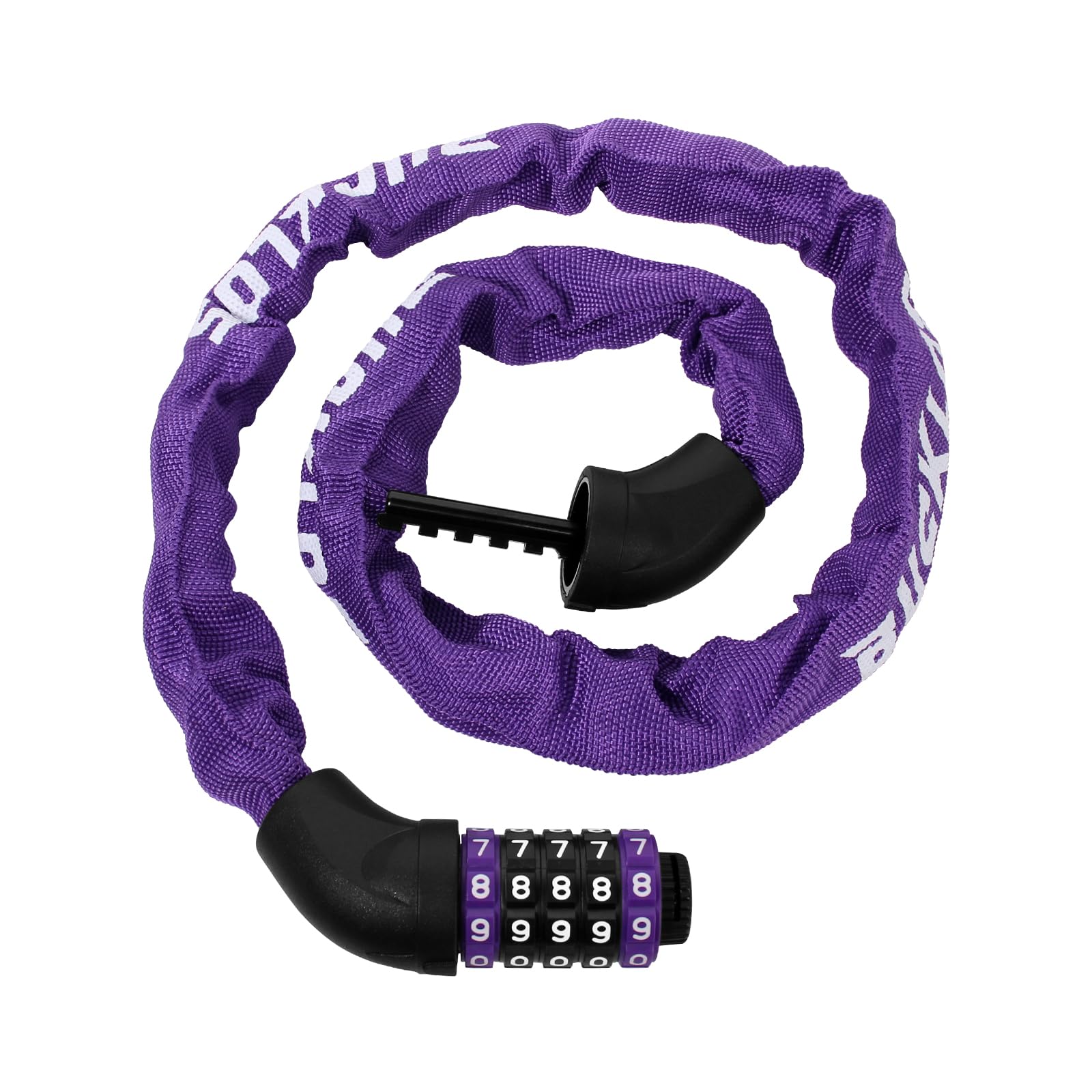 AEYINO Combination Bike Lock 1m/3.3FT Bicycle Lock with Hardened Chain