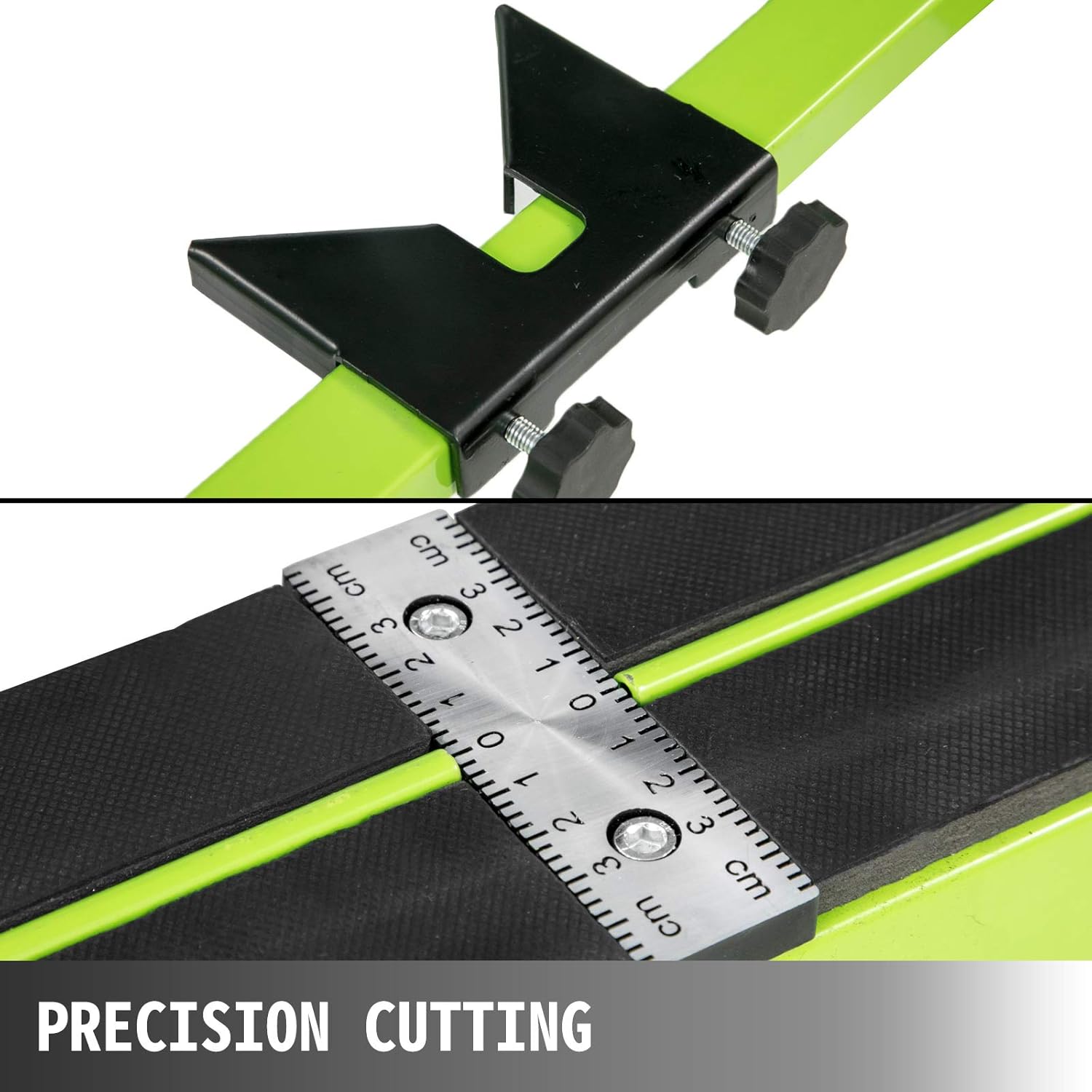 Precision cutting guide and ruler on VEVOR Tile Cutter