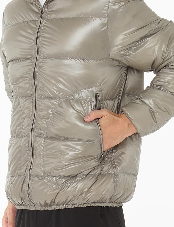 Amazon | 【公式】定番超軽量ナイロン 1stモデルパッカブルダウン