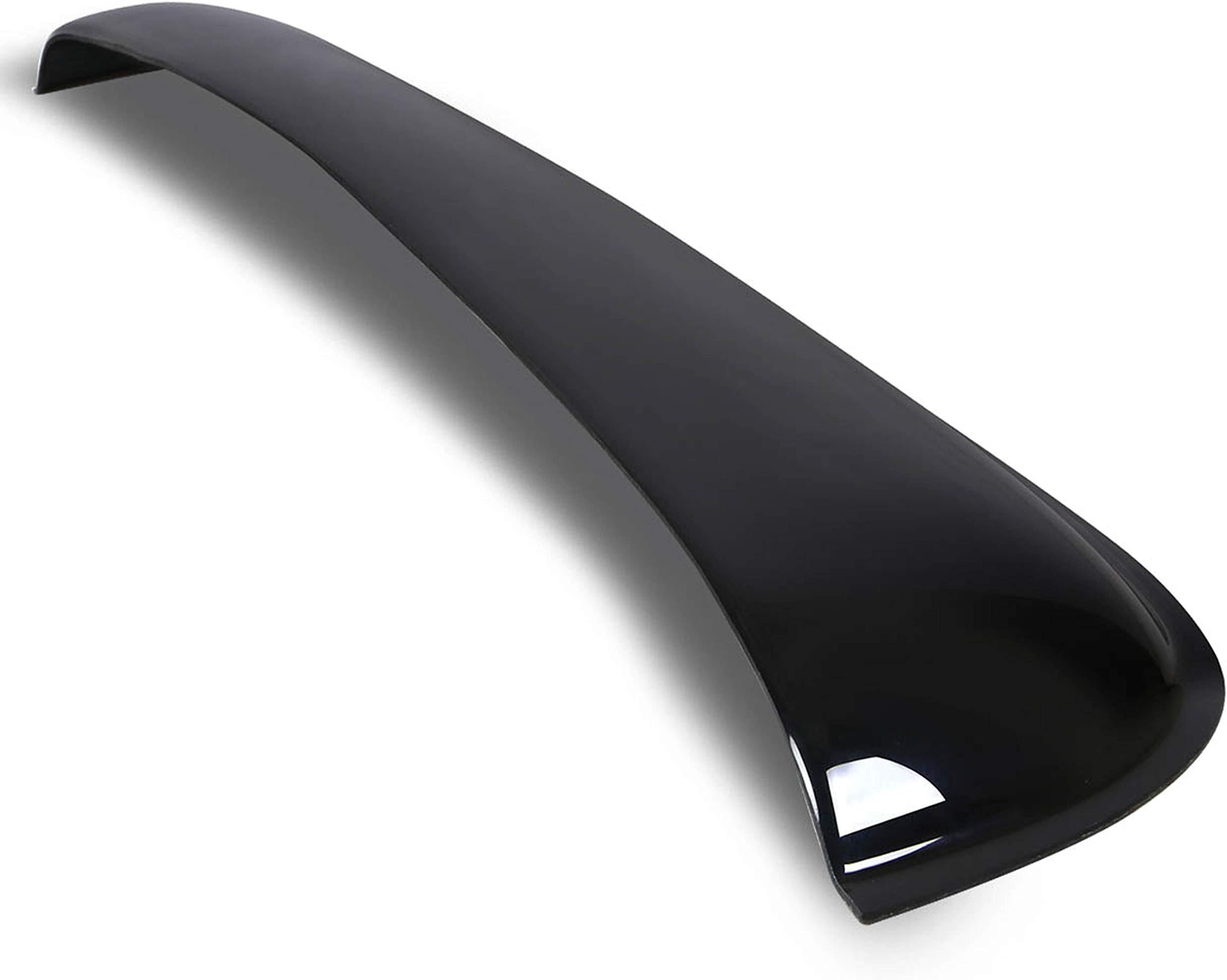 ICBEAMER 35.6" 880mm Sunroof Wind Deflector,Universal Fit Tinted Moonroof Visor for Deflecting Noise, Rain and Windy Weather, Car Accessories Sun Shade Light Black Smooth/Waterproof Double Side Tape