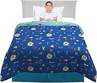 Vista 150 de Franco Ropa de cama para niños, edredón de microfibra suave, tamaño matrimonial, PJ Masks Paw Patrol Girls