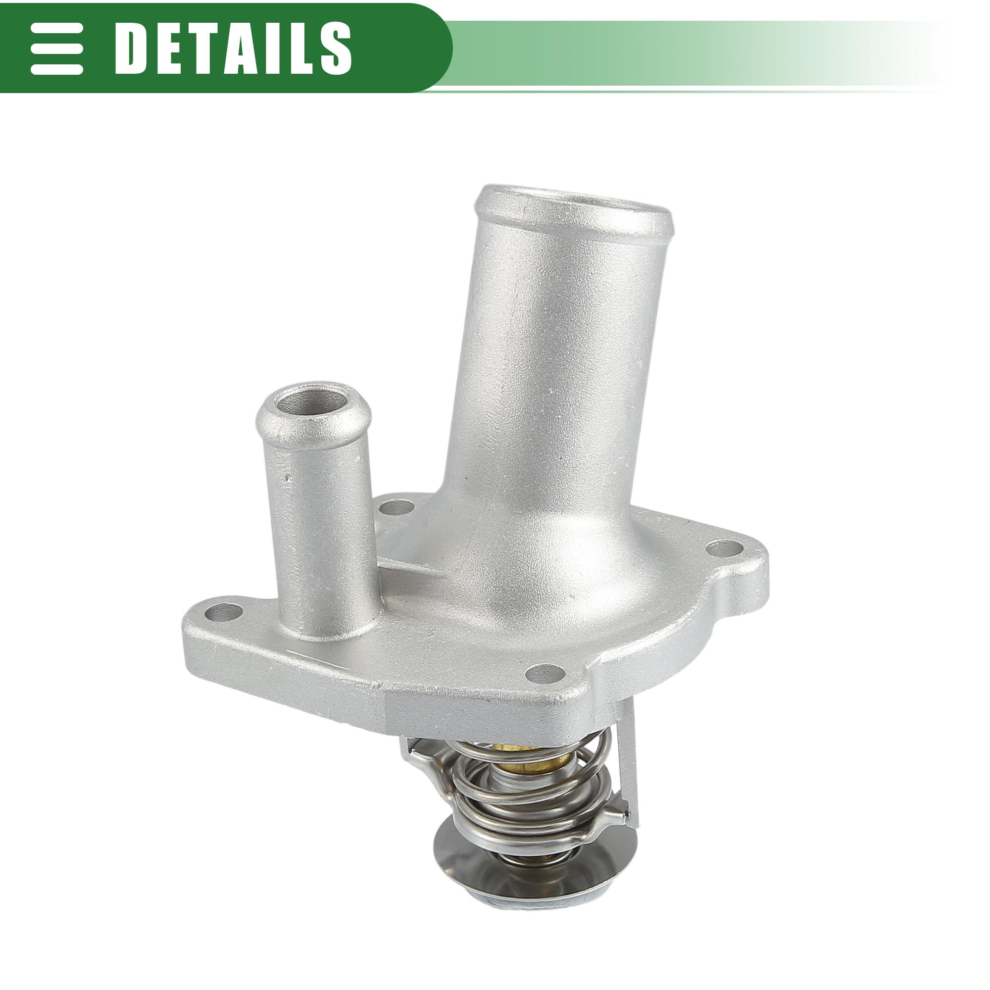 QUARKZMAN Wasser Auslass Thermostat für Chevrolet Epica 2004-2006 No.96393800