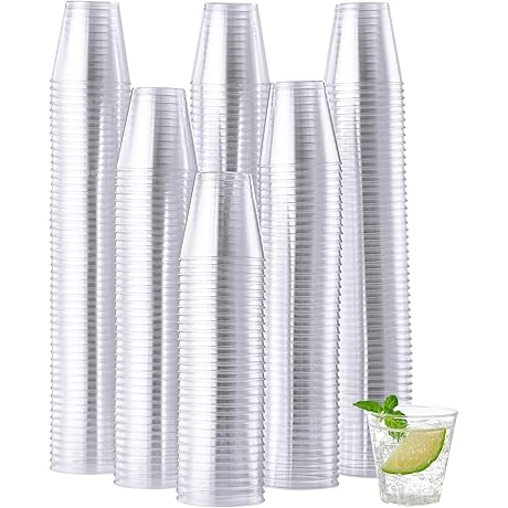JOLLY CHEF Plastic Shot Glasses 1.5 oz (1000 Pack)