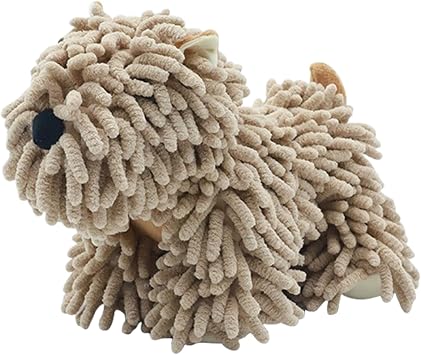 Chenille Fuzzy Towel Balls,Soft Absorbent Cute Puppy Chenille Hand Towel for Bathroom Kitchen
