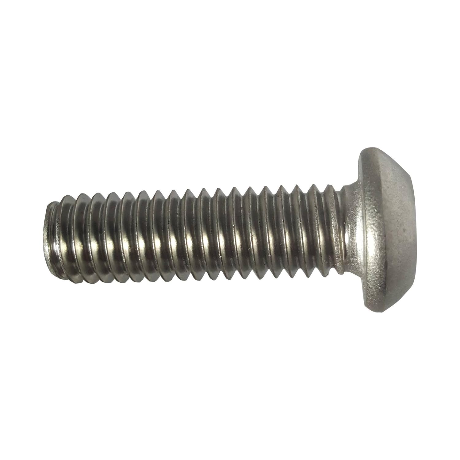 Fastenere Torx Security Machine Screws - 5/16-18 x 2" Stainless Steel, Tamper-Resistant, Button Head, Machine Screw Set for Higher Safety, Theft Prevention, and Hardware Kit, (10-Pack)