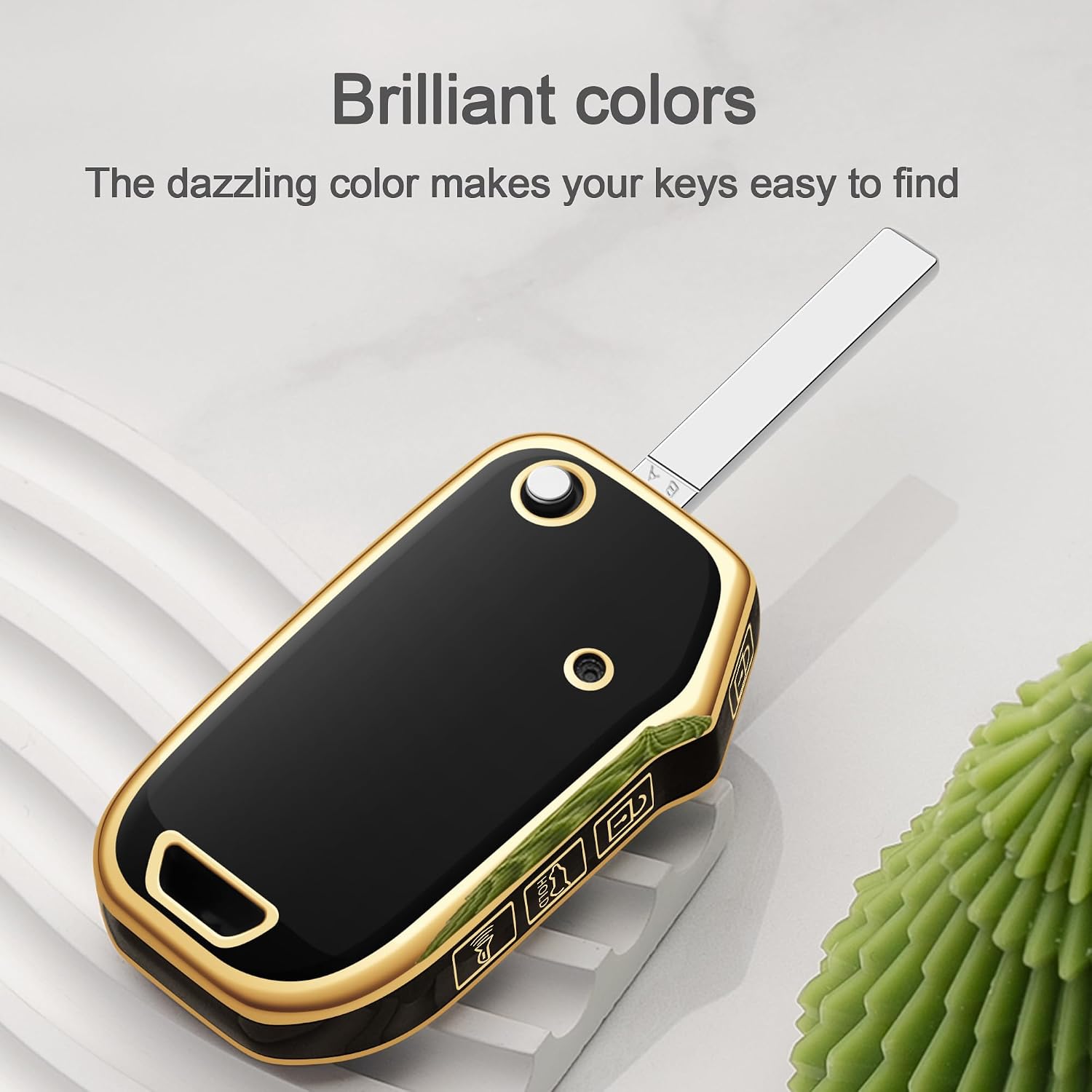 for Kia Key Fob Cover Flip Car Key Case fits K5 LX Seltos S LS Sorento Soul Sportage NIRO Forte LXS FE