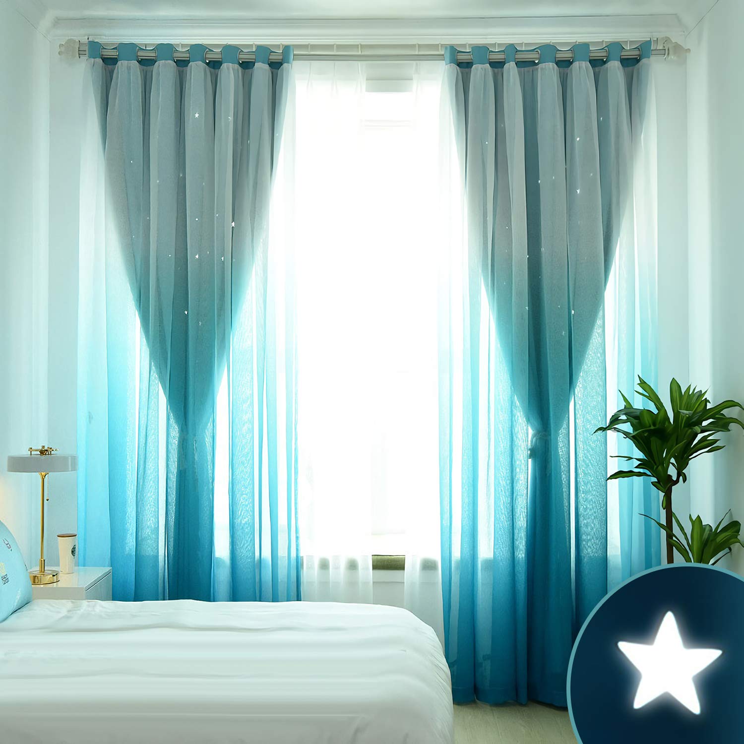 Mermaid Curtains For Bedroom - hfoj6rn