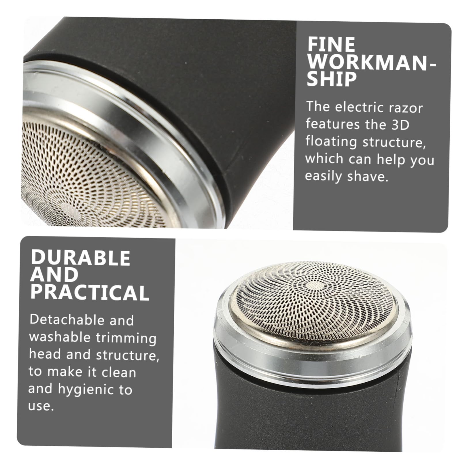 VICASKY Charging Electric Razor for Men Simple Shaving Razor Multipurpose Household Shaver Easy to Use and Carry