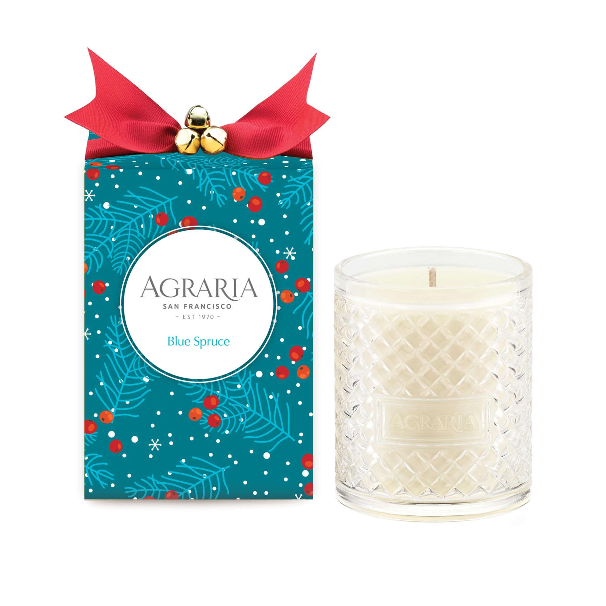 AGRARIA Scented Candles, 7 Oz, Long-Lasting Scented Candles for Home, Elegant Home Fragrance Gifts for Men and Women