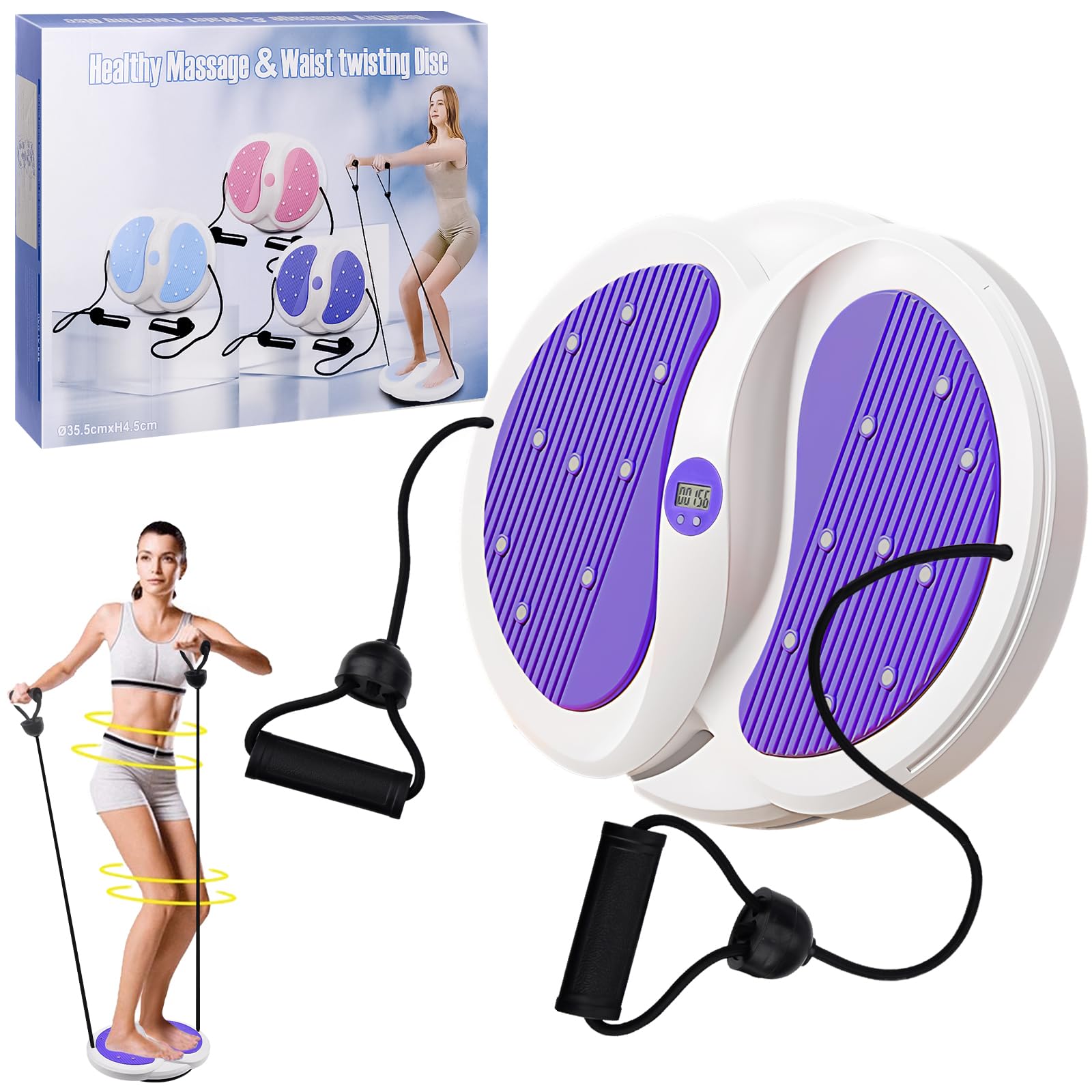 Disco de torsión de cintura susurrante, máquina de escultor de cintura, disco de torsión de cintura, disco de torsión de cintura, disco de torsión de cintura para moldear el cuerpo, máquina de