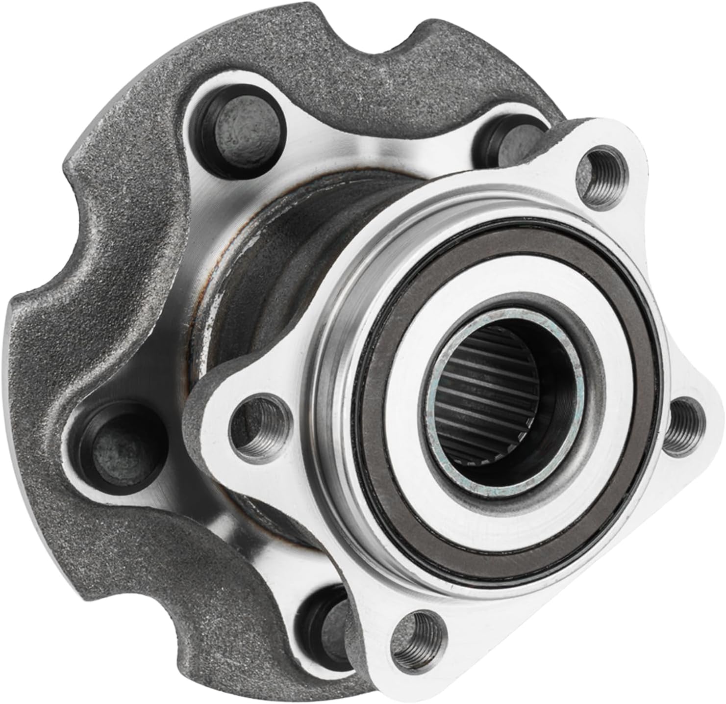 2 x 512374 Rear Wheel Bearing Hub Assembly Fit for Toyota RAV4 2006-2018, for Lexus NX300 2018-2021, NX200t 2015-2017, NX300h 2015-2021, Non-ABS with 5 Lugs