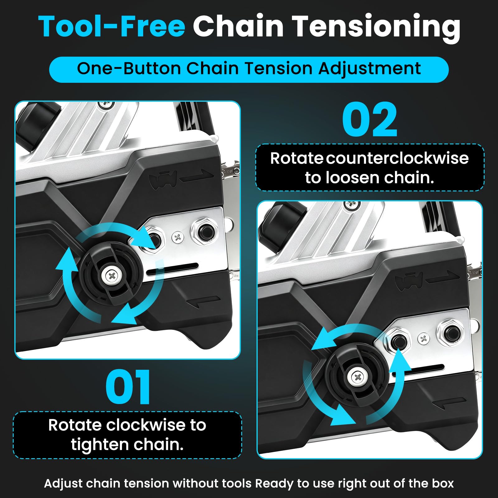 Tronçonneuse sans fil 40,6 cm pour Makita 18V (sans batterie)