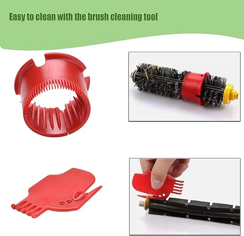 Miniatura 4 de LOVECO Kit de piezas de repuesto para iRobot Roomba 600 Series 694 692 690 680 614 680 660 665 651 650 y 500 Series 595 585 564 552,4 filtro, 4