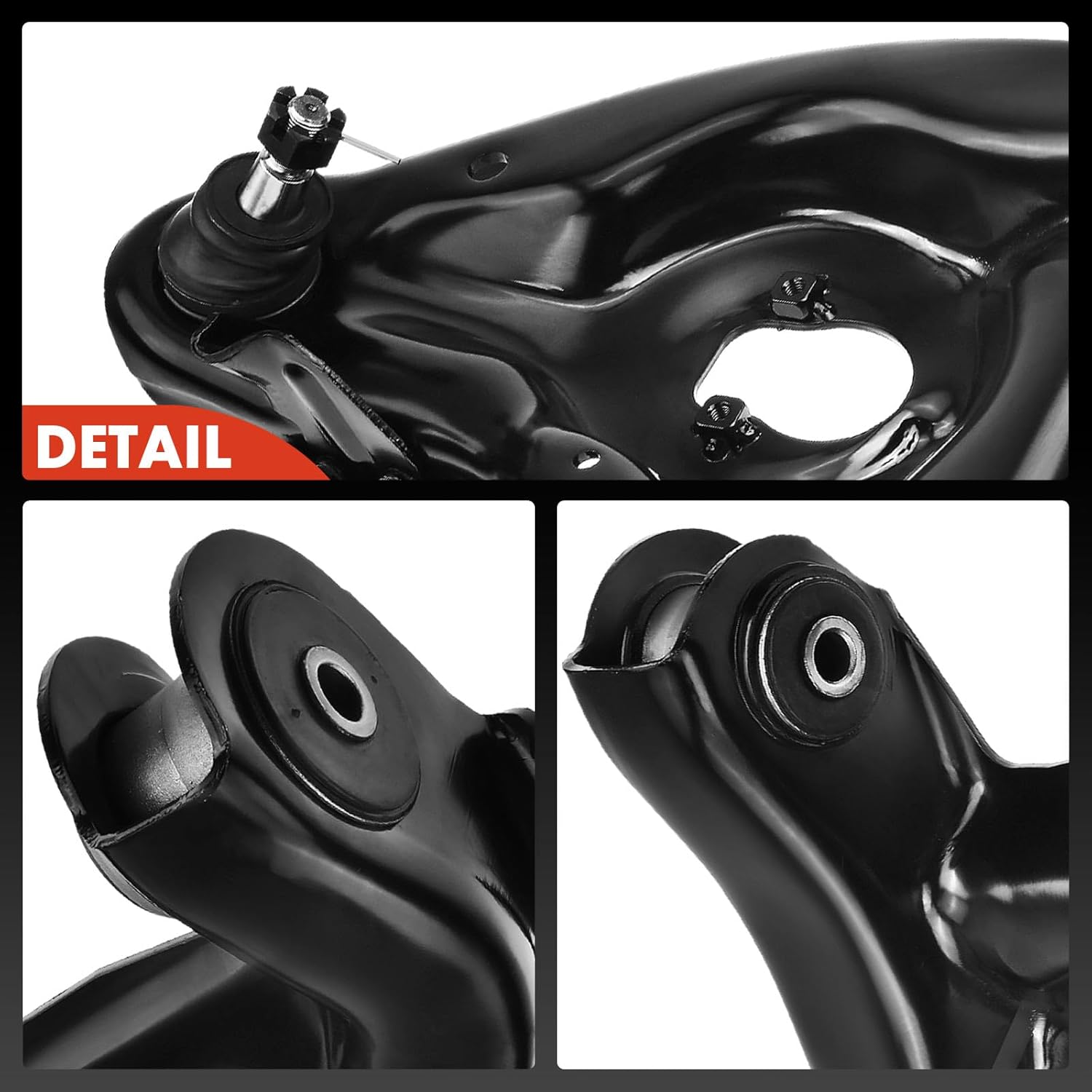 A-Premium Front Left Lower Control Arm, with Ball Joint & Bushing, Compatible with Chevrolet & GMC - Tahoe, Yukon, Express (1500/2500/3500), Savana (1500/2500/3500), C1500/C2500 (Suburban), C3500