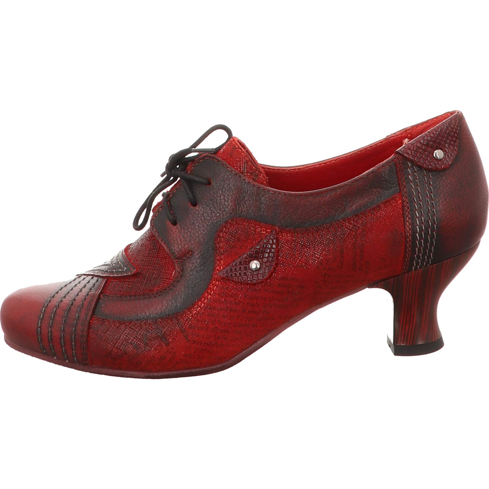 Simen 09336 ROT Schnürpumps rot rot