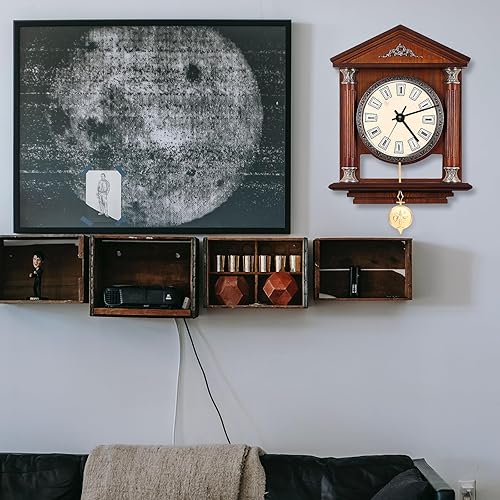 Miniatura 6 de Veemoon Abuelo Reloj Ejercicio Accesorios Reloj de Pared Suministros Metal Metal Péndulo Piezas Reloj de Pared Suministros Reloj de Pared Mecanismo