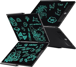 Czemo Quadro de Escrita LCD de 14,3 Polegadas, Quadro Digital Reutilizável, Quadro Eletrônico LCD para Adultos, para Desenhar, Escritório, Sala de Aula, Notas