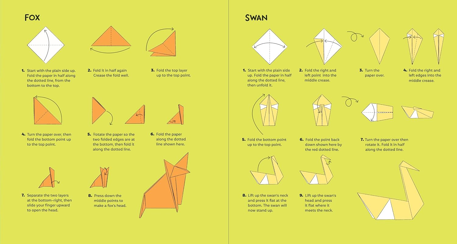Origami: An Interactive Kids Craft Book for Making Easy Origami Animals (Tear-off Pads, 3)