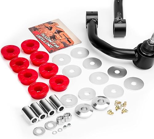 Miniatura 8 de KSP - Brazos de control superiores delanteros para Toyota Tacoma 4Runner N180, brazo tubular ajustable de 2 a 4 pulgadas, brazos de suspensión de