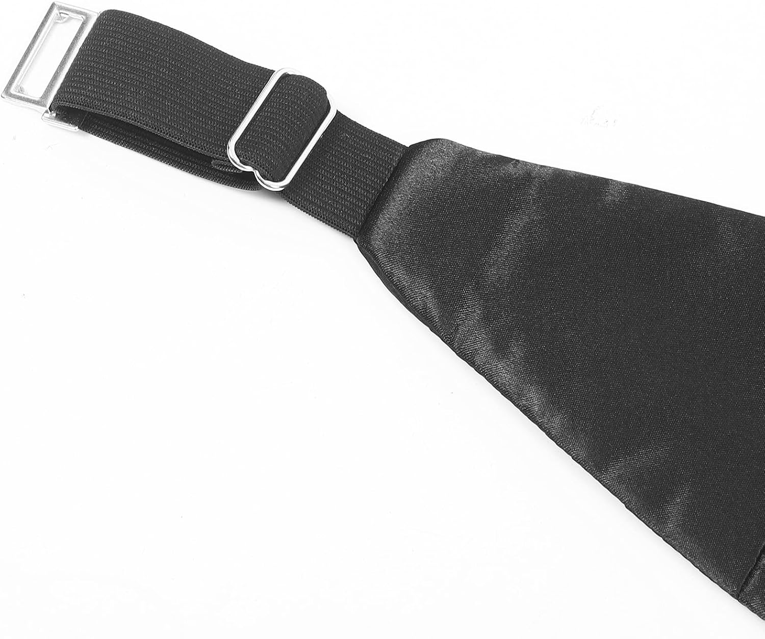 TOYANDONA Black Adjustable Cummerbund 4 Pack for Men Formal Wedding Wear